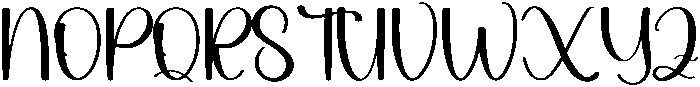 Sister Regular otf (400) Font UPPERCASE
