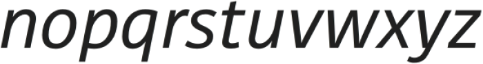 Site Book Italic otf (400) Font LOWERCASE