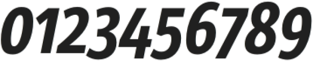 Site Compressed Bold Italic otf (700) Font OTHER CHARS