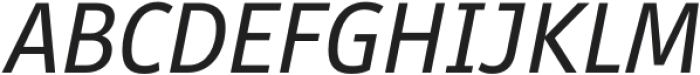 Site Narrow Book Italic otf (400) Font