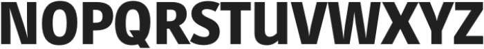 Site Narrow Heavy otf (800) Font UPPERCASE