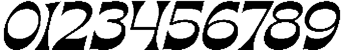 Sizzling Cheesy Italic otf (400) Font OTHER CHARS
