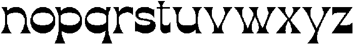 Sizzling Cheesy otf (400) Font LOWERCASE