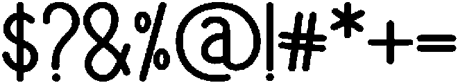 simple Bold otf (700) Font OTHER CHARS