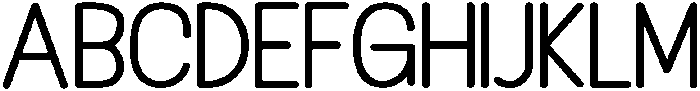 simple Bold otf (700) Font UPPERCASE