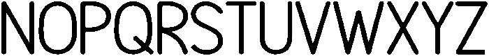 simple Bold otf (700) Font UPPERCASE