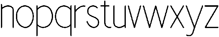 simple-Regular otf (400) Font LOWERCASE