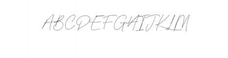 Signattury.otf Font UPPERCASE