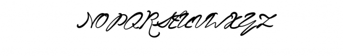 Signature Choco.otf Font UPPERCASE