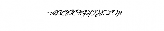Signaturia.otf Font UPPERCASE