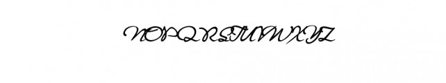 Signaturia.otf Font UPPERCASE