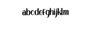 Sigwald.otf Font LOWERCASE