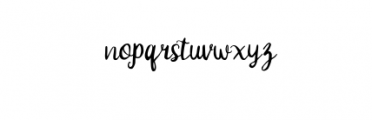 Sika_Font_Script.otf Font LOWERCASE