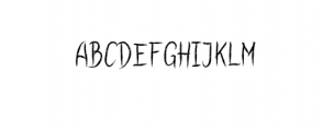 Simple Chalk.ttf Font UPPERCASE