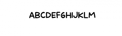 Simple Line.ttf Font UPPERCASE