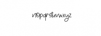 Simplicity.ttf Font LOWERCASE
