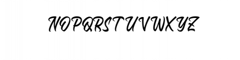 SintesaSansRough.ttf Font UPPERCASE