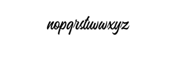 SintesaSansRough.ttf Font LOWERCASE