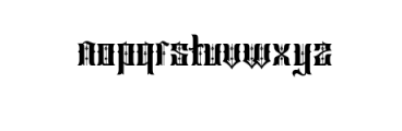 Sirugino-Regular.ttf Font LOWERCASE