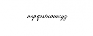 sintiya Font LOWERCASE