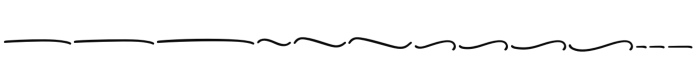 Signature Script Extras Font UPPERCASE