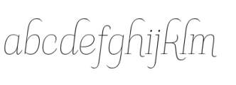 Sinffonia Extra Swash Font LOWERCASE