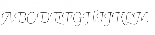 Sinffonia Swash Font UPPERCASE