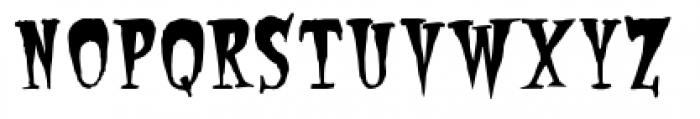 Sinister Urge Serif Font UPPERCASE