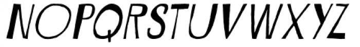 Sirius B Italic Font UPPERCASE