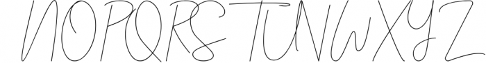 Sicilia Signature Typeface Font UPPERCASE