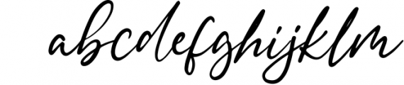 Signatria a Chic Letter Font Font LOWERCASE