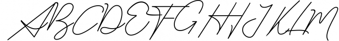 Signatrust / 2 font signature Font UPPERCASE