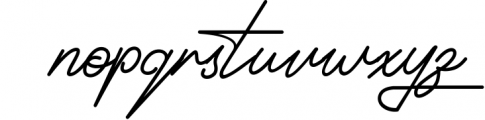 Signatrust / 2 font signature Font LOWERCASE