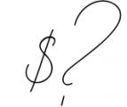 Signattury Signature Font 1 Font OTHER CHARS