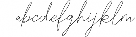 Signattury Signature Font 1 Font LOWERCASE