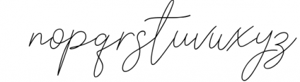 Signattury Signature Font 1 Font LOWERCASE