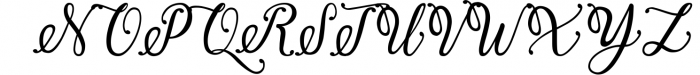 Signature Christmas Font UPPERCASE
