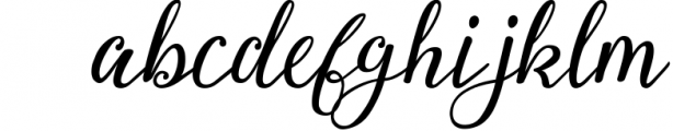 Signature Christmas Font LOWERCASE