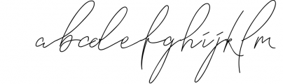 Signature Font Blanc Seing 1 Font LOWERCASE