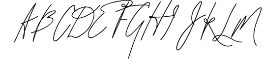 Signature Font Blanc Seing 2 Font UPPERCASE