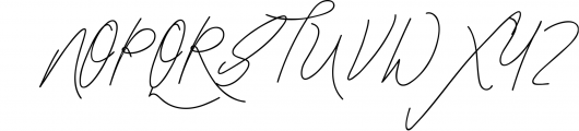 Signature Font Blanc Seing 2 Font UPPERCASE