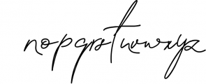 Signature Font Blanc Seing 2 Font LOWERCASE