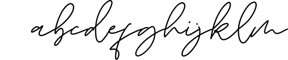 Signature Font Mini Bundle 10 Font LOWERCASE