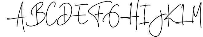 Signature Font Mini Bundle 11 Font UPPERCASE