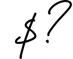 Signature Font Mini Bundle 13 Font OTHER CHARS