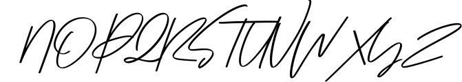 Signature Font Mini Bundle 15 Font UPPERCASE