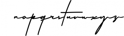 Signature Font Mini Bundle 15 Font LOWERCASE