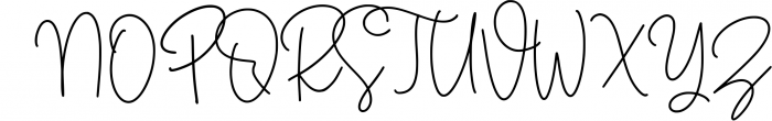 Signature Font Mini Bundle 16 Font UPPERCASE