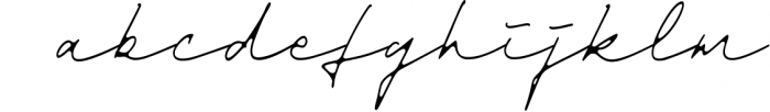 Signature Font Mini Bundle 1 Font LOWERCASE