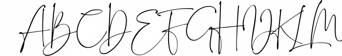 Signature Font Mini Bundle 4 Font UPPERCASE